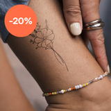 Tatuaje Amapola Pequeña