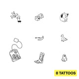 Pack Tatuajes Divertidos