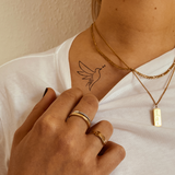 Tatuaje Pájaro Cantor