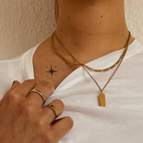 Tatuaje Estrella Brújula