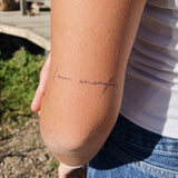 Tatuaje I Am Enough