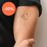 Tatuaje Montaña Soleada