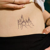 Tatuaje Harry Potter Hogwarts