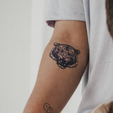 Tatuaje Cabeza de Tigre Tradicional