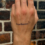 Tatuaje Harry Potter Expelliarmus