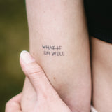 Tatuaje What If - Oh Well