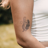 Tatuaje Jaguar en un Árbol