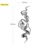 Tatuaje Llama fantasma