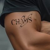 Tatuaje Chaos Eléctrico