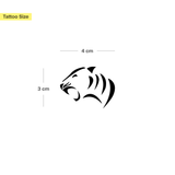 Tatuaje Tigre Simple