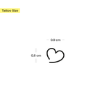 Corazón Cálido – Tatuaje Solidario Pack Doble