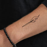 Tatuaje Cerilla Ardiendo