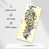 Tatuaje Manga León en mar floral