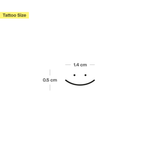 Tatuaje Smiley - Pack Doble