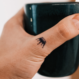 Tatuaje Corona con Círculo