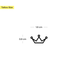 Tatuaje Corona Abstracta