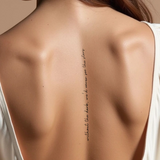 Tatuaje "without the dark we'd never see the stars"