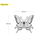 Tatuaje Mariposa derritiéndose