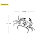 Tatuaje Cangrejo Grande