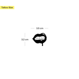 Tatuaje Boca de Vampiro