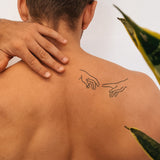 Tatuaje La Creación de Adán