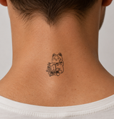Tatuaje Gato de la Fortuna
