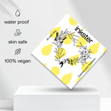 Tatuaje Corona de corazones y flores con mariposa y pez