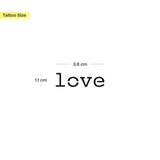 Tatuaje Amor Infinito - Pack Doble