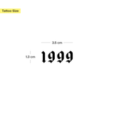 Tatuaje 1999 Tradicional