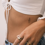 Tatuaje Lámpara de Lava