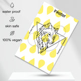 Tatuaje Lobo en forma geométrica