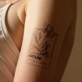 Tatuaje Polaroid - Nature growing is a process