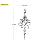 Tatuaje Adornos espirituales