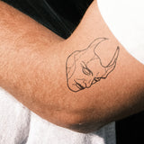 Tatuaje Máscara Humana