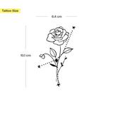 Tatuaje Combinado Flores de nacimiento y signos del zodíaco