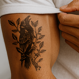 Tatuaje Cuervo Oscuro