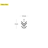 Spirituelle Energie Tattoo