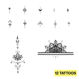 Pack de tatuajes ornamentales