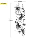 Tatuaje Manga Baile de las Mariposas