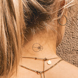 Tatuaje Círculos de Fibonacci