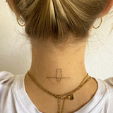 Tatuaje Búho sobre Cable