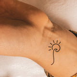 Tatuaje Ola y Sol