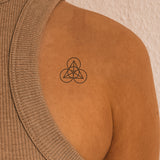 Tatuaje Pirámide Circular