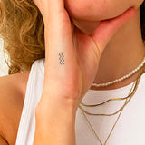Tatuaje Signo del Zodiaco Acuario