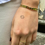 Tatuaje Signo del Zodiaco Cáncer