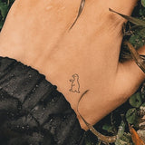 Tatuaje T-Rex Pequeño