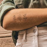 Tatuaje Tres Árboles Pequeños