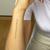 Tatuaje Perspective Grande