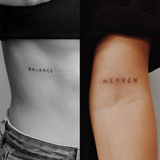 tatuaje Balance & Heaven - Pack Doble