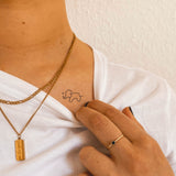 Tatuaje Tortuga Pequeña & Elefante Pequeño - Pack Doble